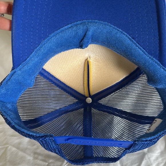 Clare V Blue Trucker Hat - Picture 5 of 10